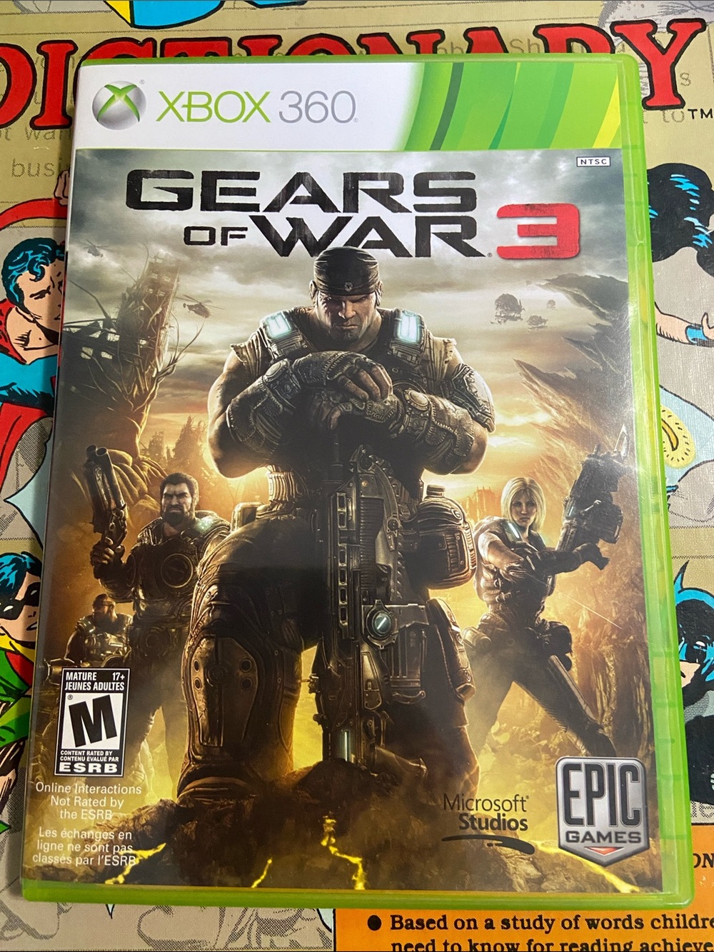 Gears of War 3 (Xbox 360, 2011) Complete CIB
